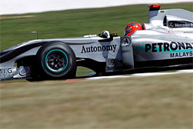 Michael Schumacher, Mercedes, British GP