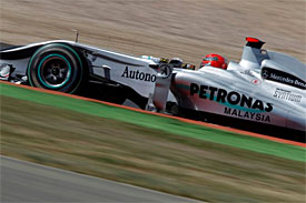 Michael Schumacher, Mercedes, British GP