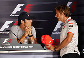 Mark Webber, Jenson Button