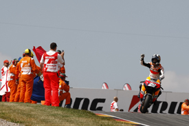 Dani Pedrosa wins in Germany