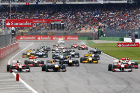 German Grand Prix start