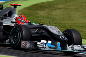 Michael Schumacher, Mercedes, German GP