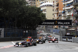 2010 Monaco Grand Prix start