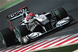 Michael Schumacher, Mercedes, Hungarian GP