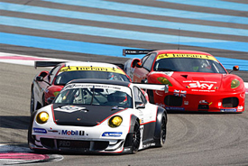 GT2 battle at Paul Ricard in 2009