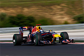 Sebastian Vettel, Red Bull, Hungarian GP