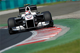 Kamui Kobayashi, Sauber, Hungarian GP