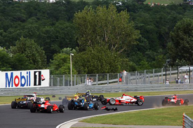 Jules Bianchi and Ho-Pin Tung collide at the Hungaroring