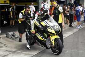 Ben Spies, Tech 3 Yamaha, Brno practice