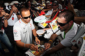 Lewis Hamilton, McLaren, Melbourne 2010
