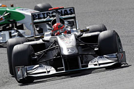Michael Schumacher, Belgium, 2010