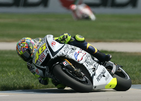 Valentino Rossi says the racing needs to be spiced up
