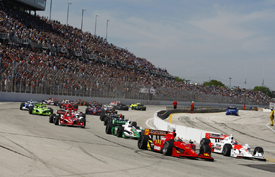 Milwaukee IndyCar start 2009