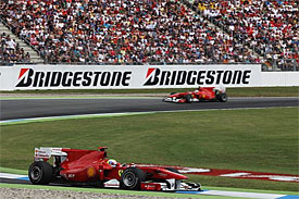 Felipe Massa, Fernando Alonso, German GP