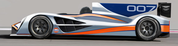 Aston Martin LMP1 prototype mock-up