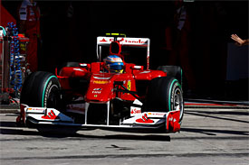 Fernando Alonso, Ferrari, Italian GP