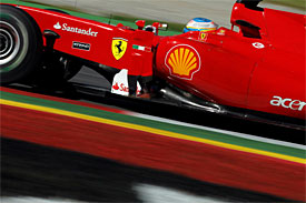 Fernando Alonso, Ferrari, Italian GP