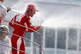 Fernando Alonso, Ferrari, Italian GP