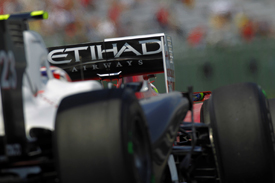 Kamui Kobayashi follows Fernando Alonso in Hungary