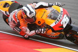 Dani Pedrosa, Honda, Aragon practice
