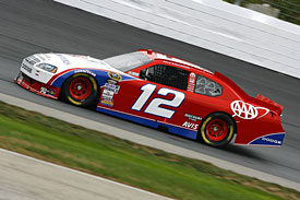 Polesitter Brad Keselowski, New Hampshire, 2010