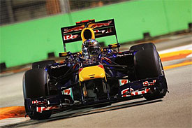 Sebastian Vettel, Red Bull, Singapore GP