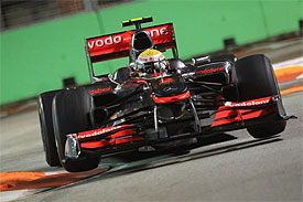 Lewis Hamilton, McLaren, Singapore GP