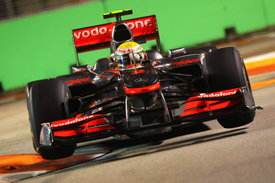Lewis Hamilton, McLaren, Singapore 2010