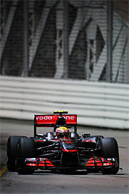 Lewis Hamilton, McLaren, Singapore GP
