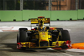 Robert Kubica, Renault, Singapore GP