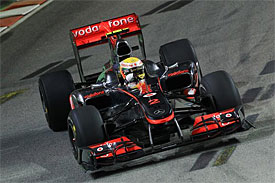 Lewis Hamilton, McLaren, Singapore GP