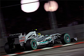 Nico Rosberg, Mercedes, Singapore GP