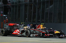 Lewis Hamilton, McLaren, Singapore GP