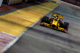 Robert Kubica, Renault, Singapore GP