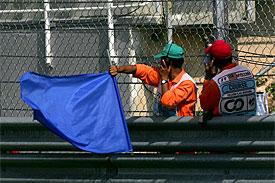 Blue flag