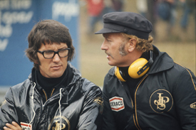 Peter Warr with Colin Chapman in 1973