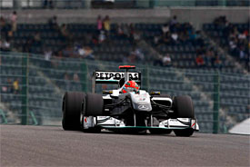 Michael Schumacher, Mercedes, Japanese GP