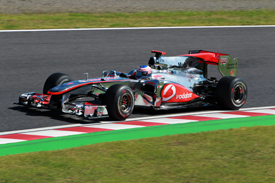 Jenson Button, McLaren, Suzuka