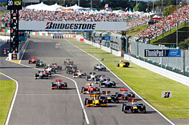 Japanese GP start