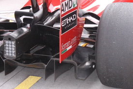 Ferrari's blown diffuser