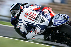 Lorenzo secured his first MotoGP title 
