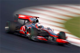 Jenson Button, McLaren, Korean GP