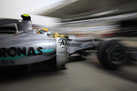 Nico Rosberg, Mercedes, Korea 2010