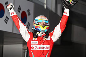 Fernando Alonso, Ferrari, Korean GP