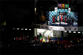 Korean GP podium