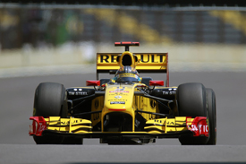 Robert Kubica, Renault, Interlagos 2010