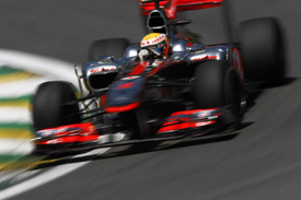 Lewis Hamilton, McLaren, Interlagos 2010