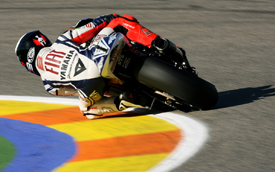 Jorge Lorenzo, Yamaha, Valencia 2010