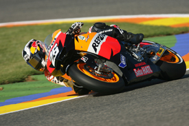 Dani Pedrosa, Honda, Valencia 2010