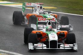 Vitantonio Liuzzi and Adrian Sutil